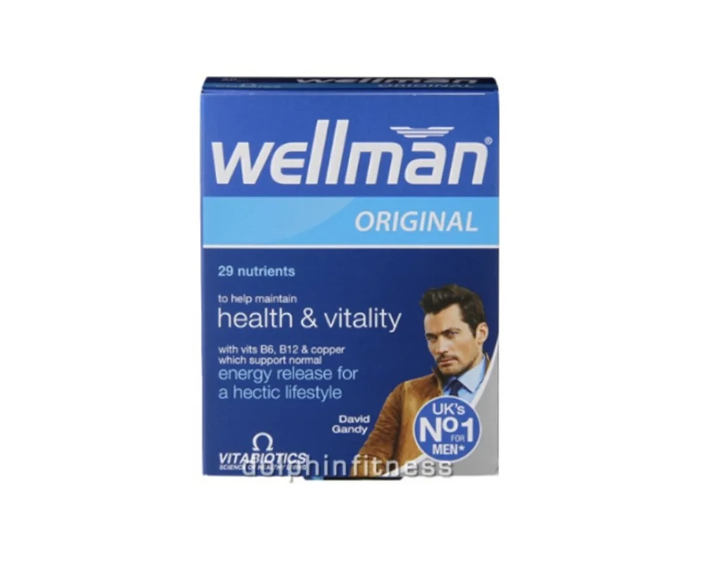 قرص ویتامین آقایان wellman ول من  (30 عددی)
