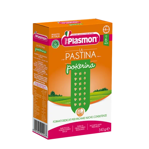 پاستا كودك پلاسمون Plasmon's Baby Pasta Pokerina