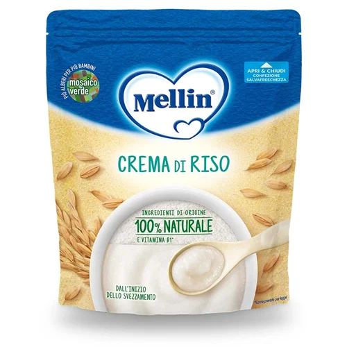سرلاک بدون شير برنج ملین ایتالیا Mellin