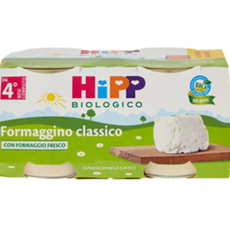 پنیر کلاسیک ارگانیک هیپ Hipp بسته 2 عددی