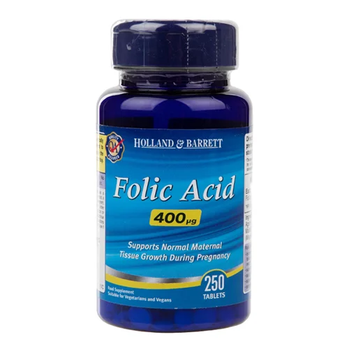 مكمل فوليك اسيد هولند بارات انگلستان folic acid 400mg