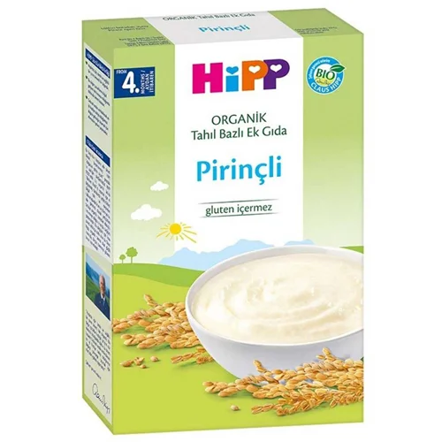 سرلاک ارگانیک فرنی برنج بدون شیر هیپ (سفارش تركيه)Hipp