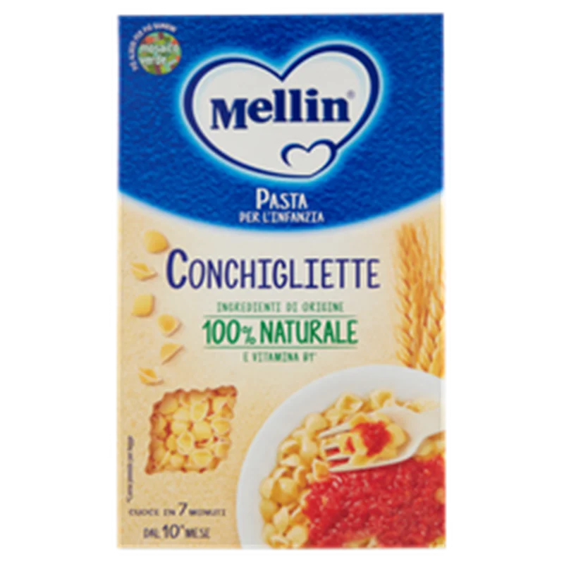پاستا كودك ملين مدل كونچيگليته pasta melin conchegelite