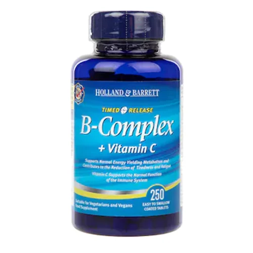 مكمل  ب كمپلكس با ويتامين سي هولند بارات b complex+vitamin c