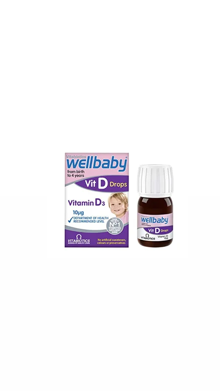 قطره ویتامین دی ول بیبی  WELLBABY Vitamin D